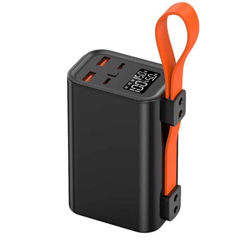 Batería externa/powerbank leotec powerbank 30000mah pd/ 100w/ compatible  con portátiles