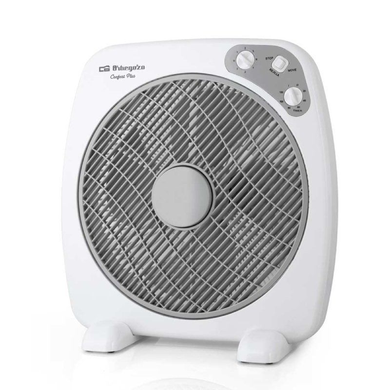 Ventilador de Suelo Orbegozo Box Fan BF 0140/ 60W/ 4 Aspas 40cm/ 3 velocidades