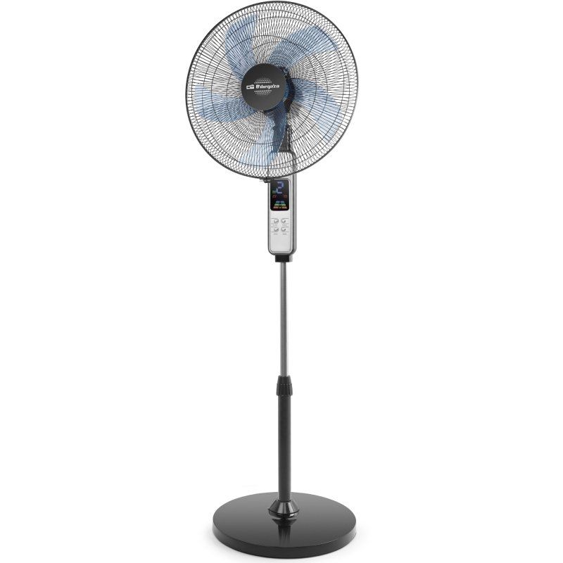 Ventilador de Pie Orbegozo SF 0346/ 80W/ 5 Aspas 45cm/ 3 velocidades