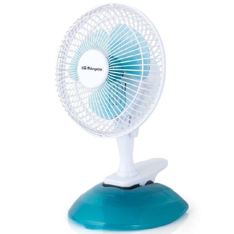 Ventilador de Sobremesa Orbegozo TF 0219/ 8W/ 3 Aspas 15cm/ 2 velocidades