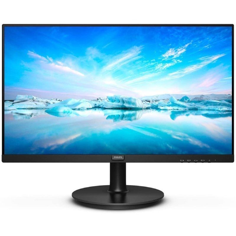 Monitor Philips V-Line 241V8LA 23.8'/ Full HD/ Multimedia/ Negro