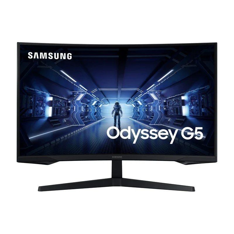 MONITOR GAMING 27 CURVO SAMSUNG ODYSSEY G5 C27G55TQBU WQHD 1MS 144HZ NEGR