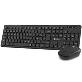 Teclado y Ratón Inalámbrico Subblim Combo Business Slim CSSW10/ Negro