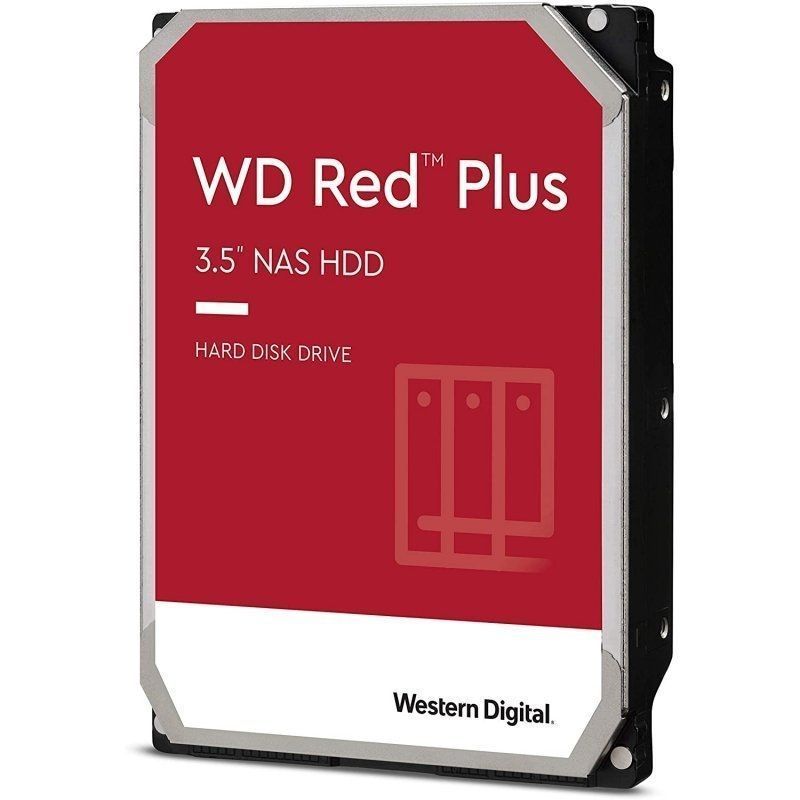 Disco Duro Western Digital WD Red Plus NAS 12TB/ 3.5'/ SATA III/ 256MB