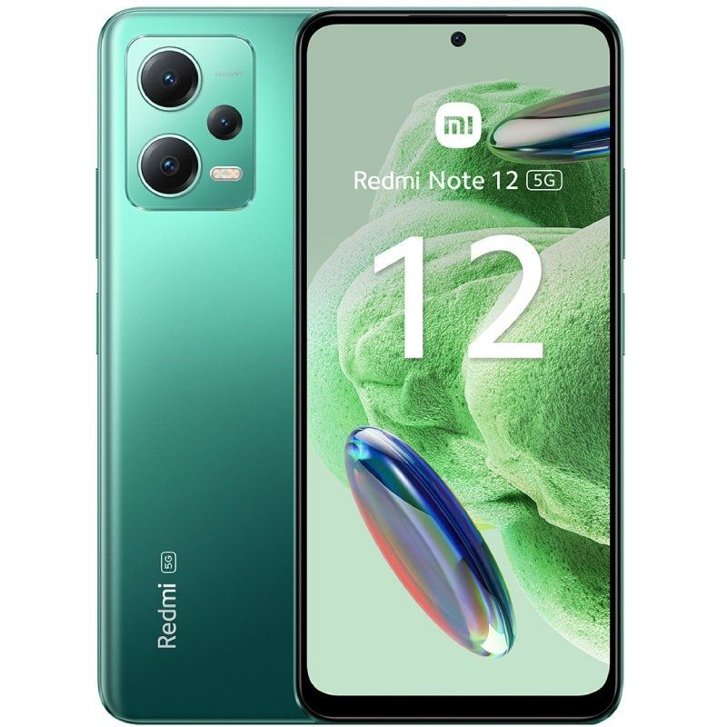 Smartphone Xiaomi Redmi Note 12 4GB/ 128GB/ 6.67'/ 5G/ Verde Bosque