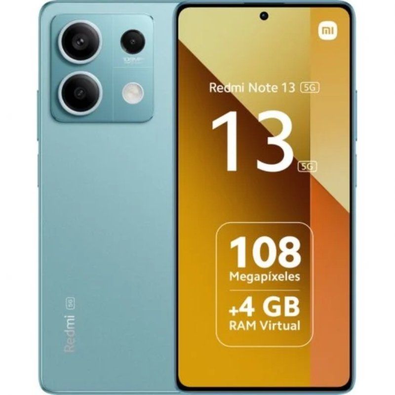 Smartphone Xiaomi Redmi Note 13 6GB/ 128GB/ 6.67'/ 5G/ Azul